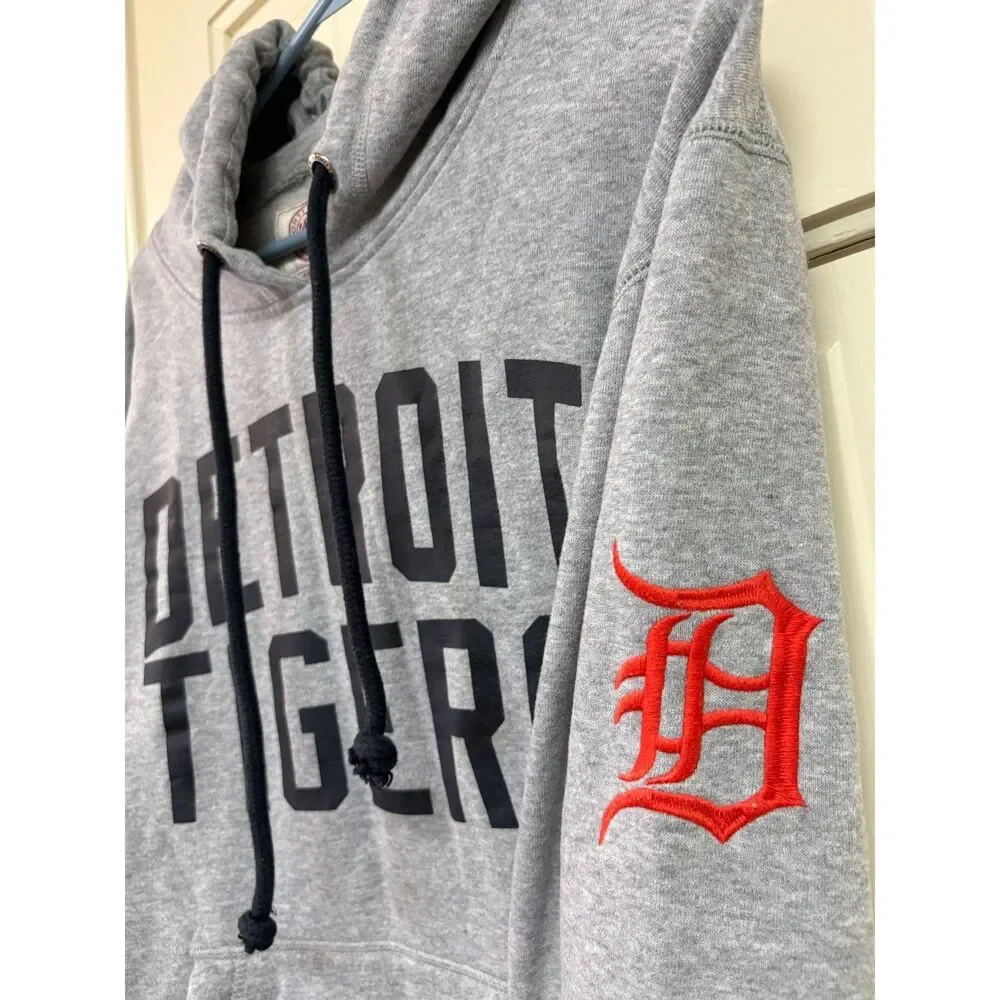 Vintage '47 Brand Detroit Tigers Pullover Hoodie